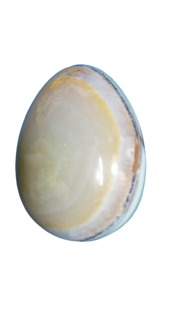 Onyx Egg Handcrafted Marble Egg - Image 4