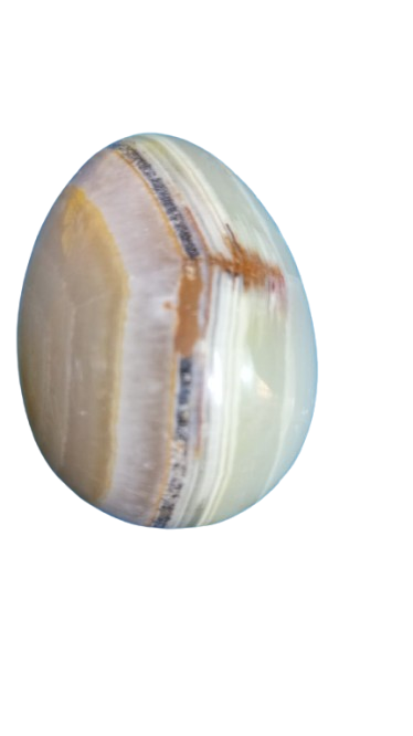 Onyx Egg Handcrafted Marble Egg - Image 2