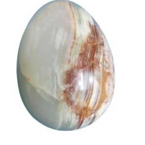 Onyx Egg Handcrafted Marble Egg