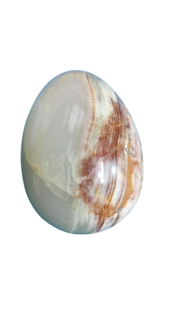 Onyx Egg Handcrafted Marble Egg