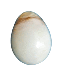 Onyx Egg Handcrafted Marble Egg
