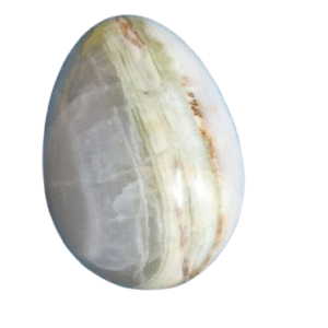 Onyx Egg Handcrafted Marble Egg