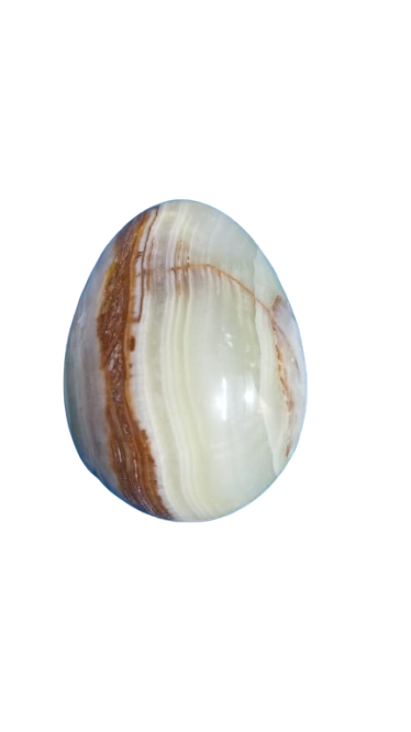 Onyx Egg Handcrafted Marble Egg - Image 3