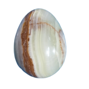 Onyx Egg Handcrafted Marble Egg