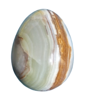 Onyx Egg Handcrafted Marble Egg