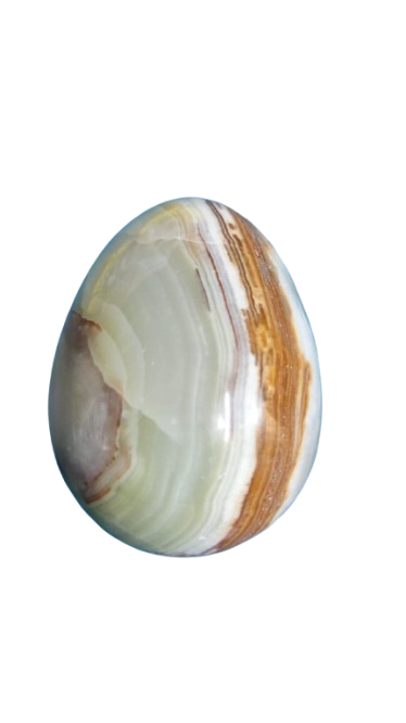 Onyx Egg Handcrafted Marble Egg - Image 2