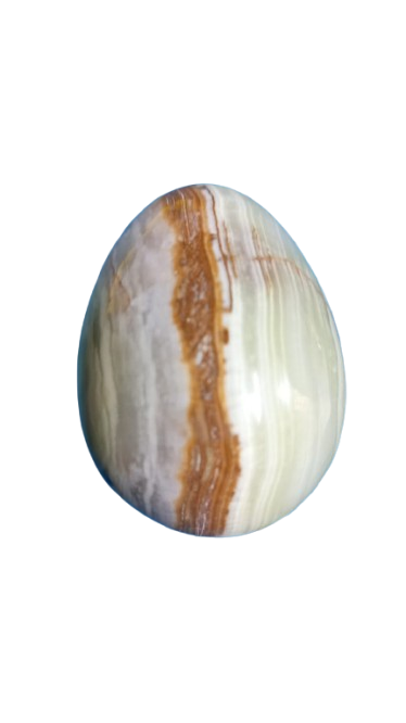 Onyx Egg Handcrafted Marble Egg - Image 5