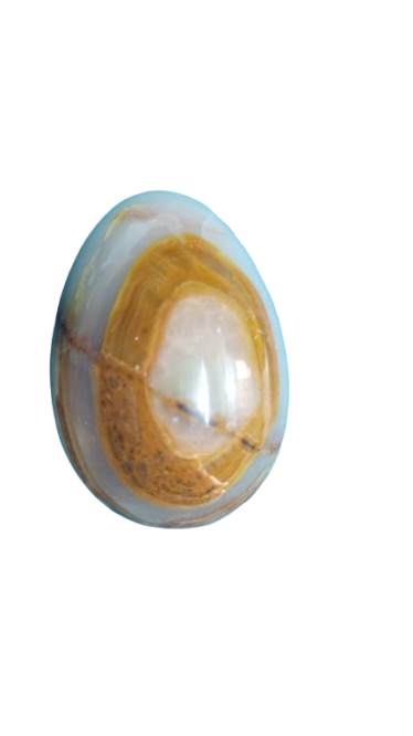 Onyx Egg Handcrafted Marble Egg - Image 2