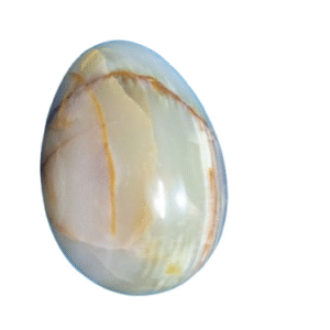 Onyx Egg Handcrafted Marble Egg
