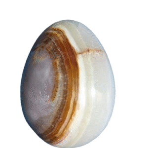 Onyx Egg Handcrafted Marble Egg