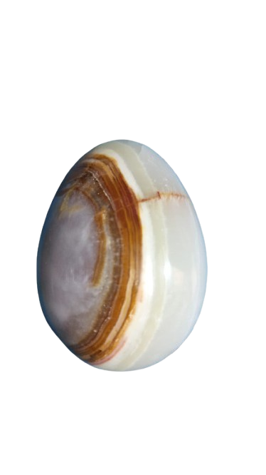 Onyx Egg Handcrafted Marble Egg - Image 2
