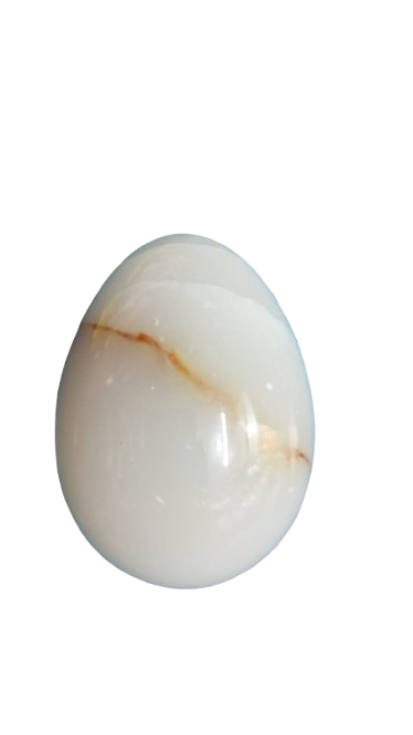 Onyx Egg Handcrafted Marble Egg - Image 4
