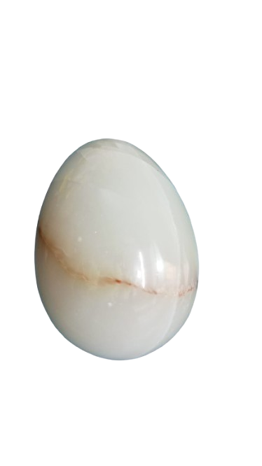 Onyx Egg Handcrafted Marble Egg - Image 3