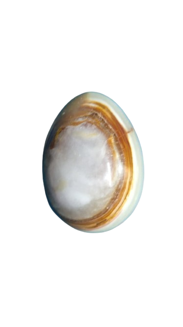 Onyx Egg Handcrafted Marble Egg - Image 5