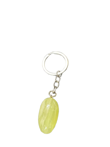 Handcrafted Onyx Marble grapes Keychain - Image 3