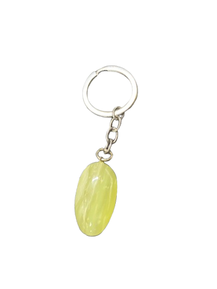 Handcrafted Onyx Marble grapes Keychain - Image 4