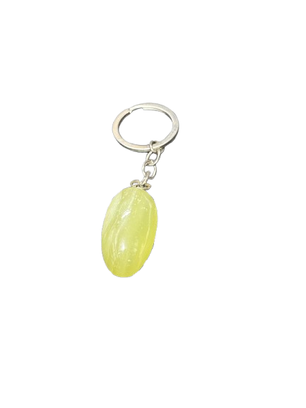 Handcrafted Onyx Marble grapes Keychain - Image 5