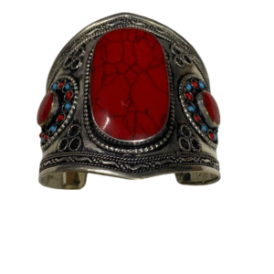 Afghani Bracelet With Artificial Stone