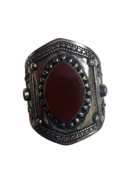 Afghani Bracelet With Artificial Stone