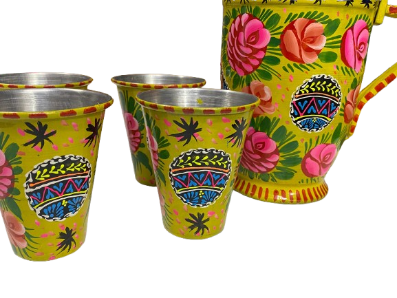 Truck Art Drinkware Set (5 pcs) - Image 3