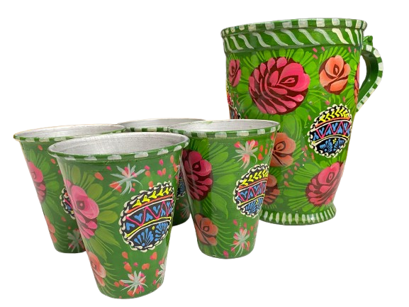 Truck Art Drinkware Set (5 pcs) - Image 9