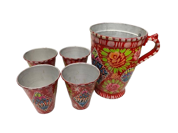 Truck Art Drinkware Set (5 pcs) - Image 3