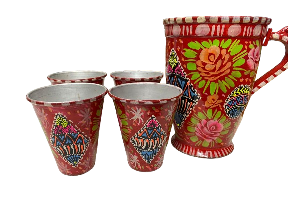 Truck Art Drinkware Set (5 pcs) - Image 5