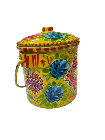 Truck Art Milk Bucket (L:15cmxW:13cm) - Image 8