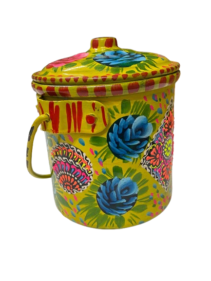 Truck Art Milk Bucket (L:15cmxW:13cm) - Image 10