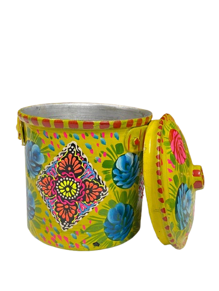Truck Art Milk Bucket (L:15cmxW:13cm) - Image 2
