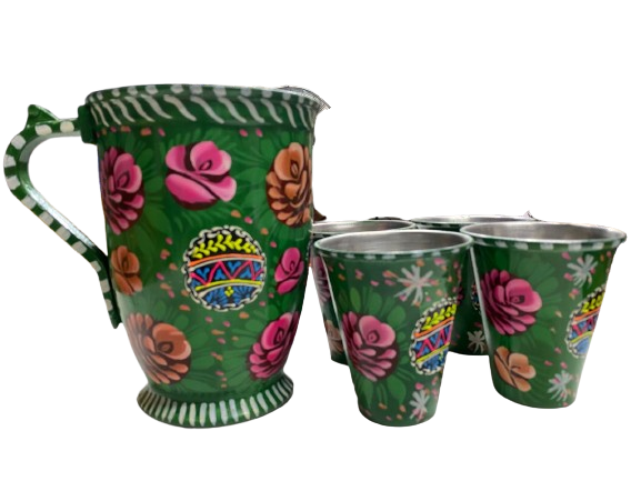 Truck Art Drinkware Set (5 pcs) - Image 2