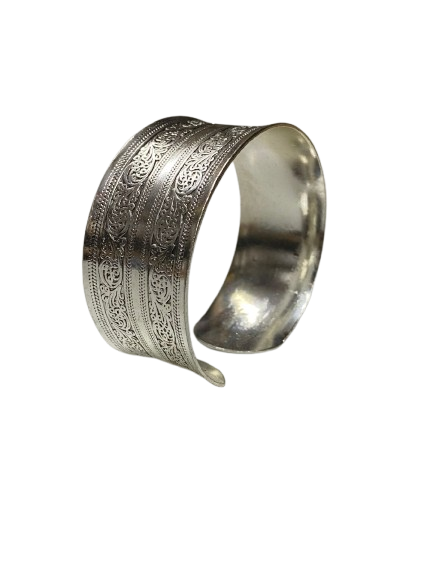 Totem Bangle Cuff Bracelet - Image 4