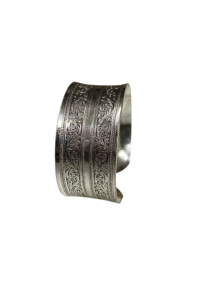 Totem Bangle Cuff Bracelet - Image 2