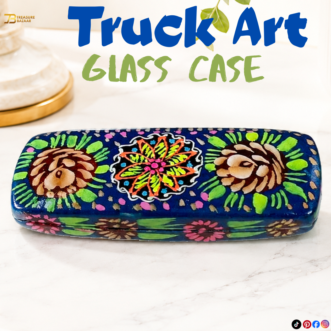 Bundi Glass Case Size: (L:16cm x W-6cm x H-3.5 cm)