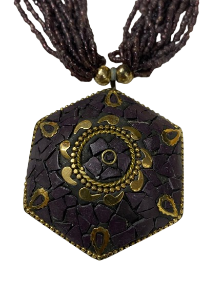 FASHION PEARL SHELL STYLE NECKLACE - Image 2