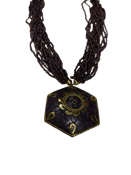 FASHION PEARL SHELL STYLE NECKLACE - Image 5