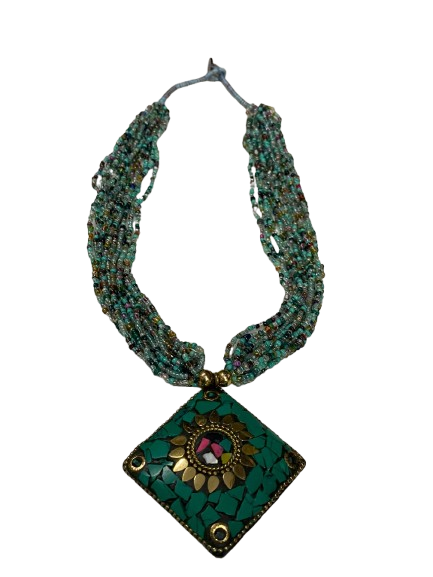 FASHION PEARL SHELL STYLE NECKLACE - Image 3