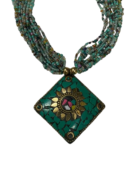 FASHION PEARL SHELL STYLE NECKLACE - Image 5