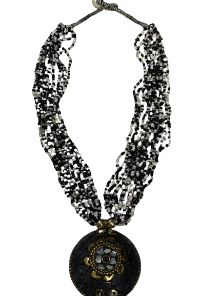 FASHION PEARL SHELL STYLE NECKLACE - Image 5