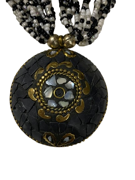 FASHION PEARL SHELL STYLE NECKLACE - Image 2