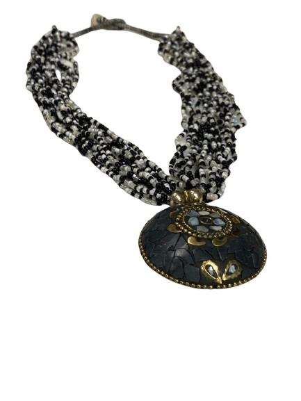 FASHION PEARL SHELL STYLE NECKLACE - Image 6