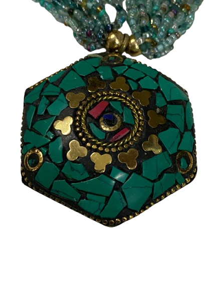 FASHION PEARL SHELL STYLE NECKLACE - Image 2