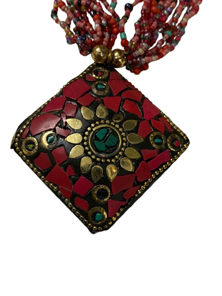 FASHION PEARL SHELL STYLE NECKLACE - Image 2