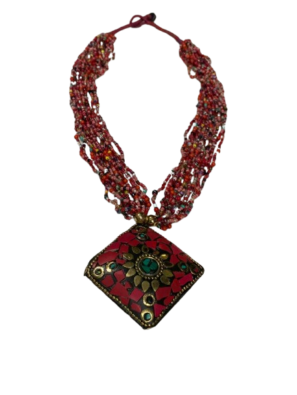 FASHION PEARL SHELL STYLE NECKLACE - Image 5