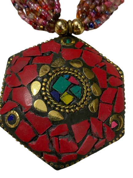 FASHION PEARL SHELL STYLE NECKLACE - Image 2