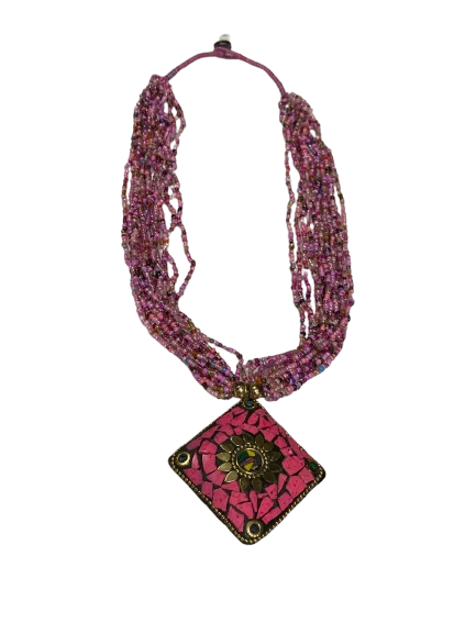 FASHION PEARL SHELL STYLE NECKLACE - Image 5