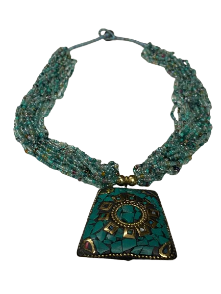 FASHION PEARL SHELL STYLE NECKLACE - Image 4