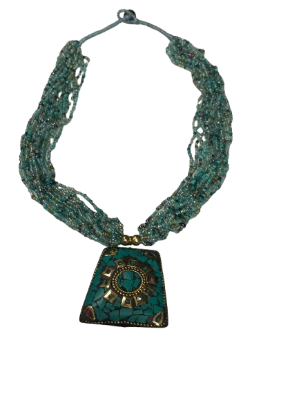 FASHION PEARL SHELL STYLE NECKLACE - Image 3