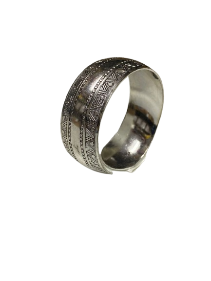 Totem Bangle Cuff Bracelet - Image 3