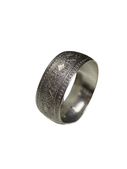 Totem Bangle Cuff Bracelet - Image 4